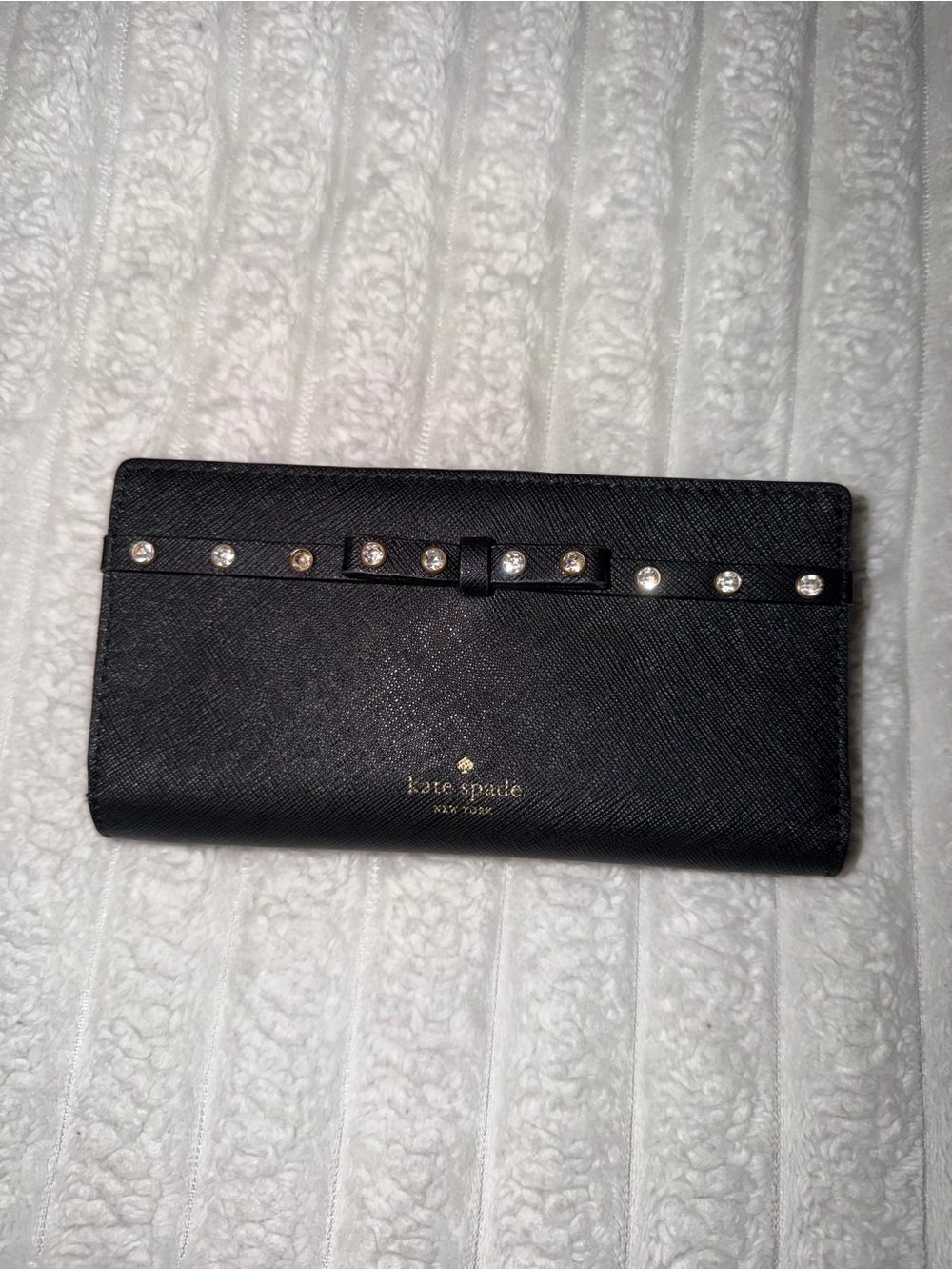 Kate Spade New York Laurel Way Jeweled Clutch Wallet